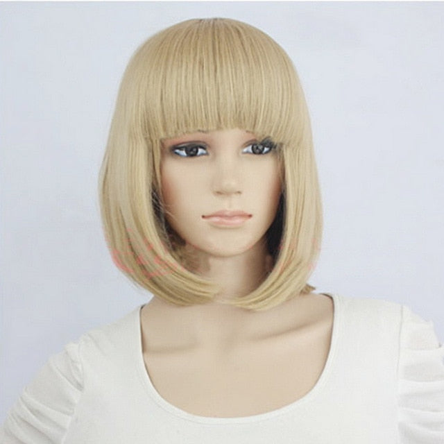 Cute Short Sissy Wig with Bangs - Sissy Lux