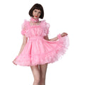 Cute Pink Puffy Dress - Sissy Lux