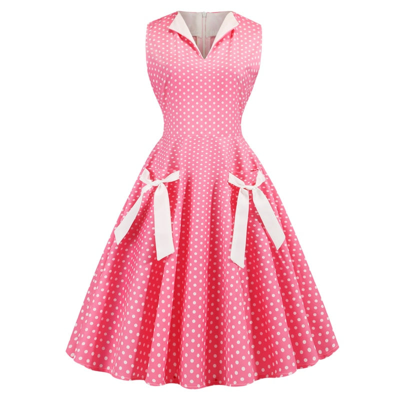 Sissy Dress "Dots & Bow" - Sissy Lux