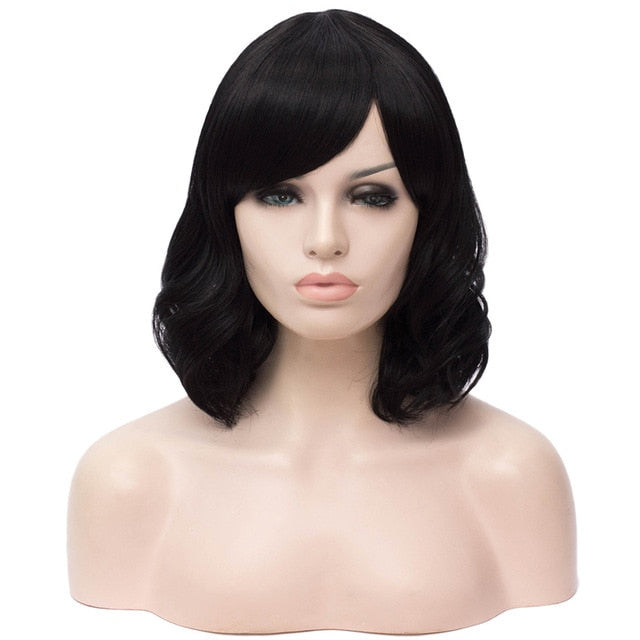Short Wig with Side Bangs - Sissy Lux