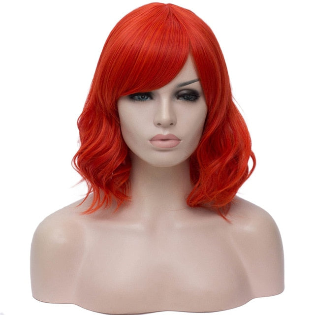 Short Wig with Side Bangs - Sissy Lux