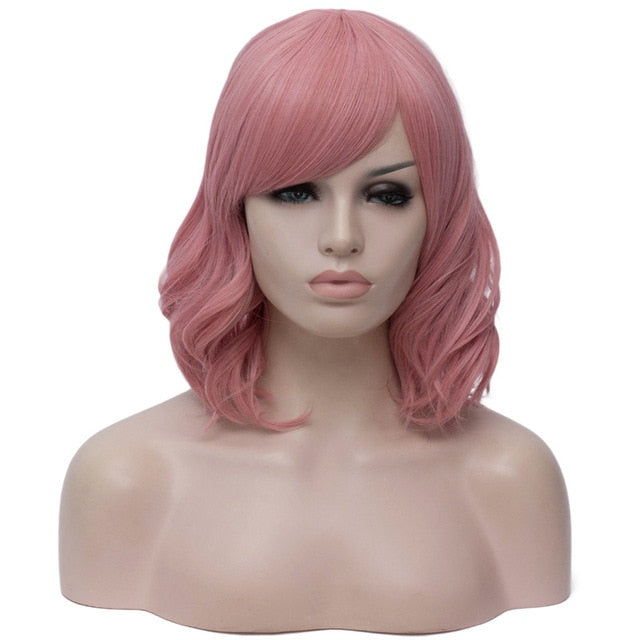 Short Wig with Side Bangs - Sissy Lux