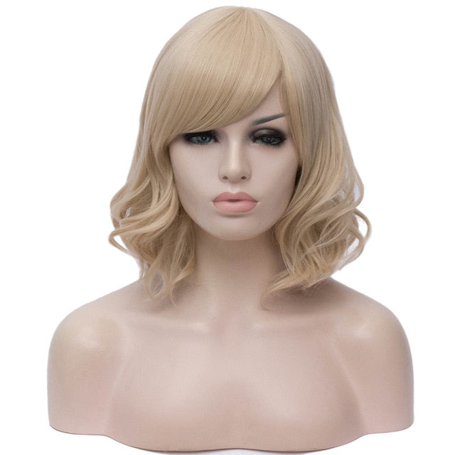 Short Wig with Side Bangs - Sissy Lux
