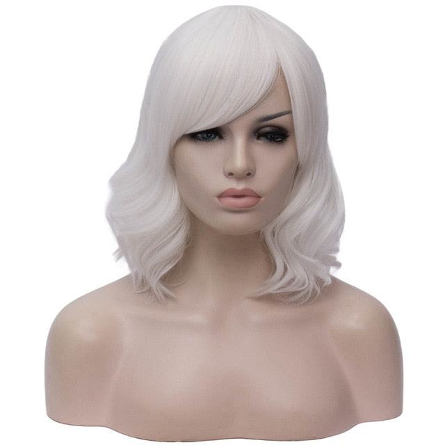 Short Wig with Side Bangs - Sissy Lux