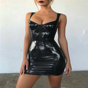 Submissive Sissy Latex Dress - Sissy Lux