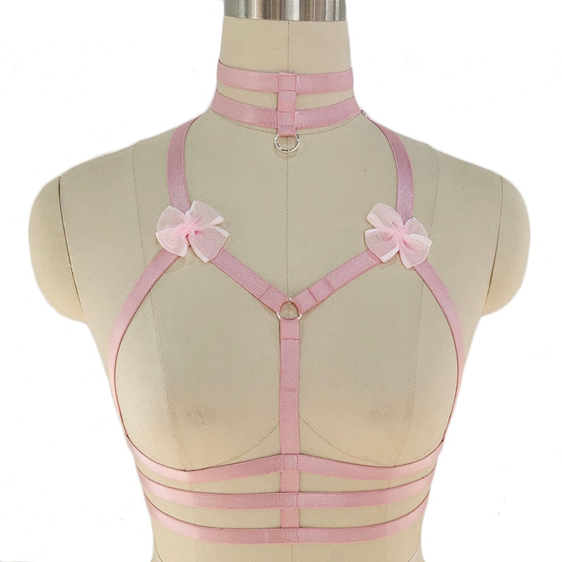 "Sissy Ana" Pink Harness - Sissy Lux