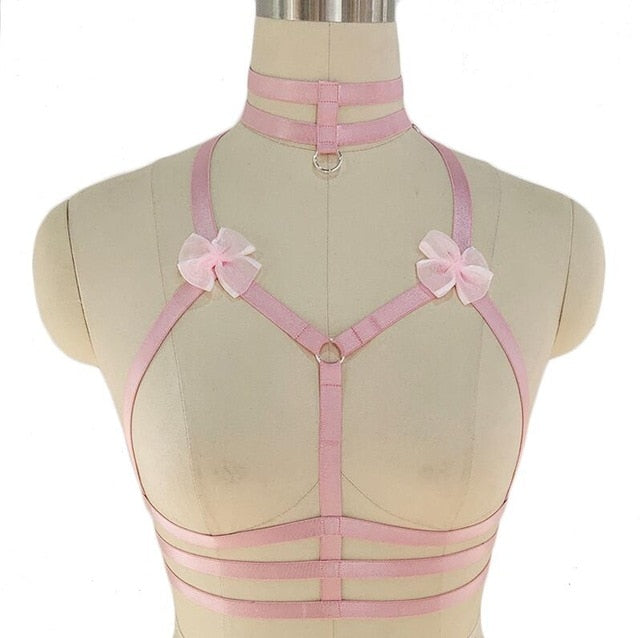 "Sissy Ana" Pink Harness - Sissy Lux