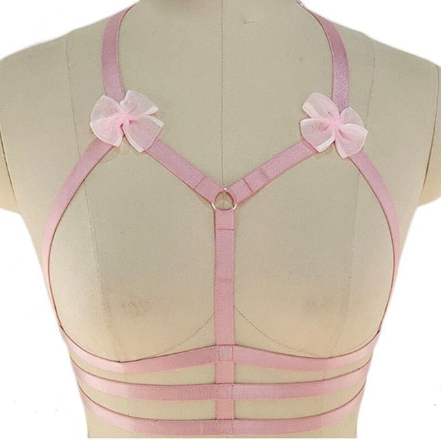 "Sissy Ana" Pink Harness - Sissy Lux