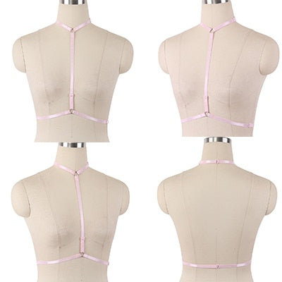 "Sissy Ana" Pink Harness - Sissy Lux