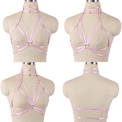 "Sissy Ana" Pink Harness - Sissy Lux