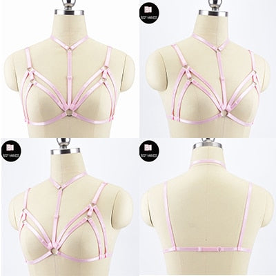 "Sissy Ana" Pink Harness - Sissy Lux