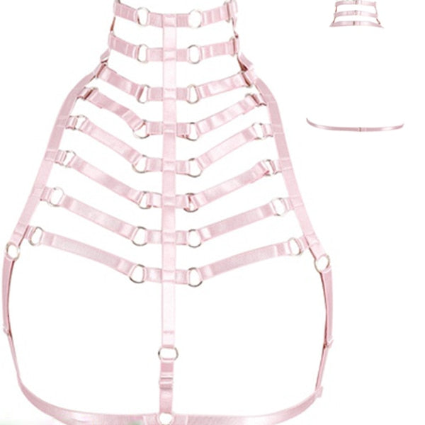 "Sissy Ana" Pink Harness - Sissy Lux