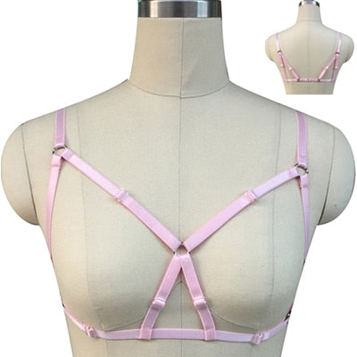 "Sissy Ana" Pink Harness - Sissy Lux