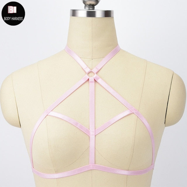 "Sissy Ana" Pink Harness - Sissy Lux