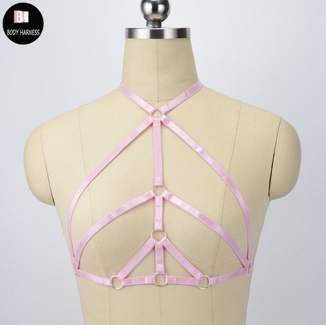"Sissy Ana" Pink Harness - Sissy Lux