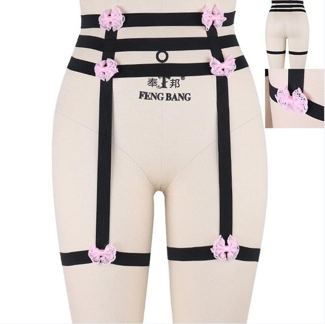 "Sissy Ana" Pink Harness - Sissy Lux