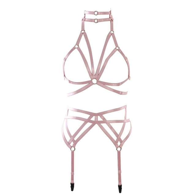 "Sissy Ana" Pink Harness - Sissy Lux