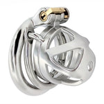 Load image into Gallery viewer, Lockable Sissy Chastity Cage with Anti-Shedding ring - Sissy Lux
