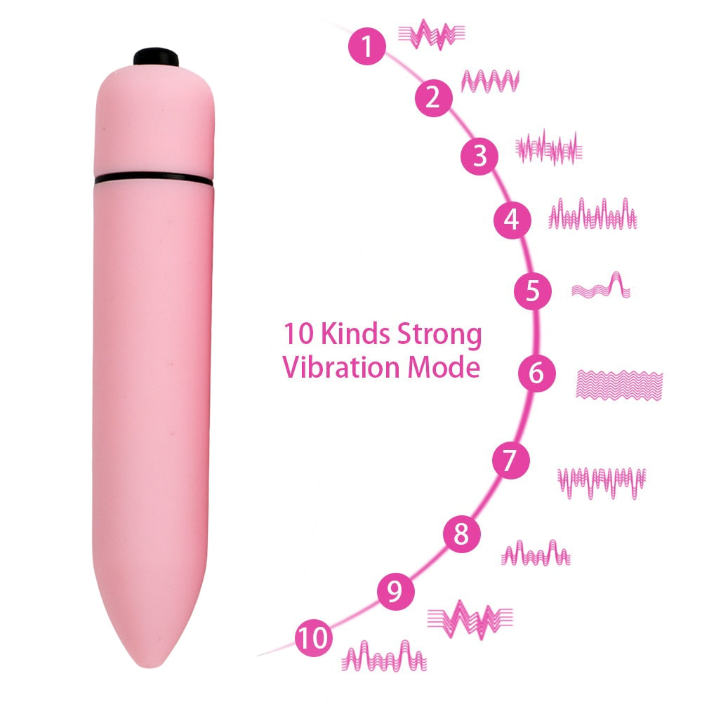 10 Speed Bullet Vibrator - Sissy Lux