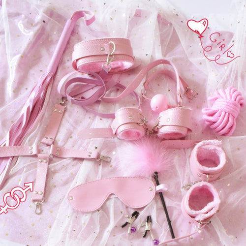 10pcs Unruly Sissy Bondage Set - Sissy Lux