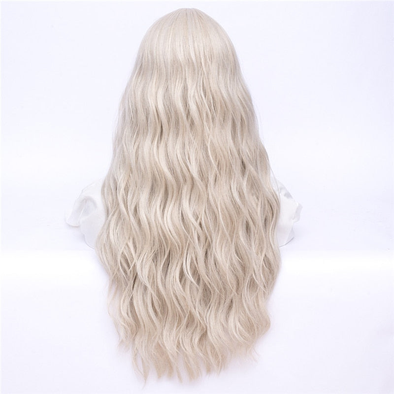Long Wavy Wig with Bangs - Sissy Lux
