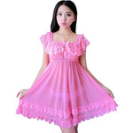 Load image into Gallery viewer, Sissy Bimbo Pink Nightgown - Sissy Lux
