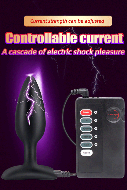 Electric Shock Sissy Punisher Butt Plug - Sissy Lux