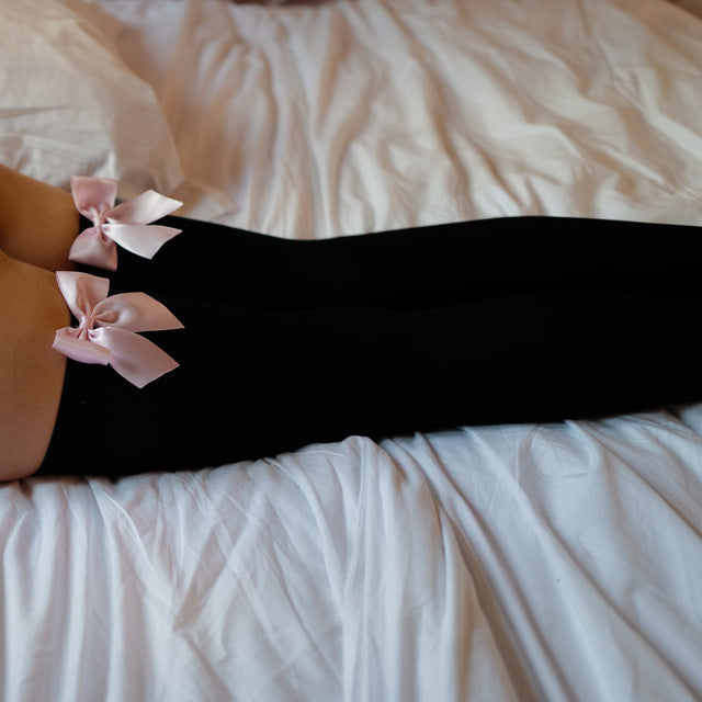 Ultimate Sissy Bow Stockings - Sissy Lux