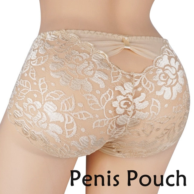 Sissy Panties with Penis Pouch - Sissy Lux