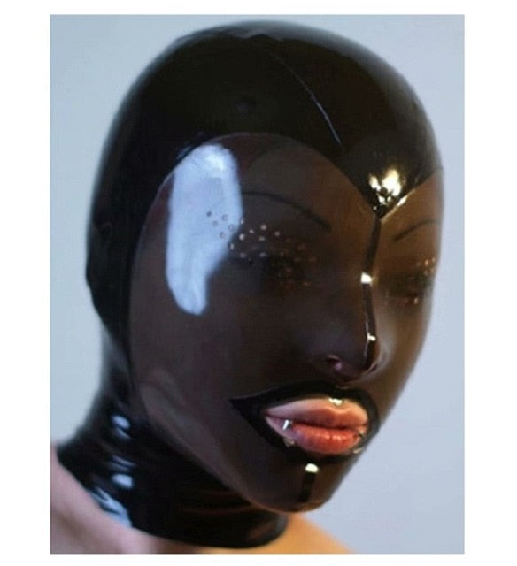 Sissy Slave Latex Mask - Sissy Lux