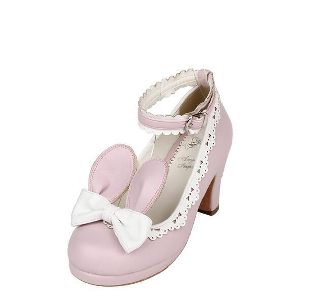 Sissy Shoes "Pink Bunny" - Sissy Lux