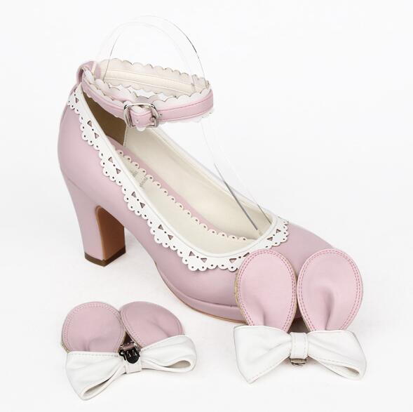 Sissy Shoes "Pink Bunny" - Sissy Lux
