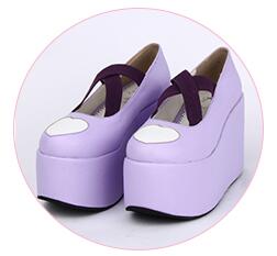 Sissy Shoes "Wedged Heart" - Sissy Lux