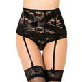 Boned Floral Lace Garter Belt - Sissy Lux