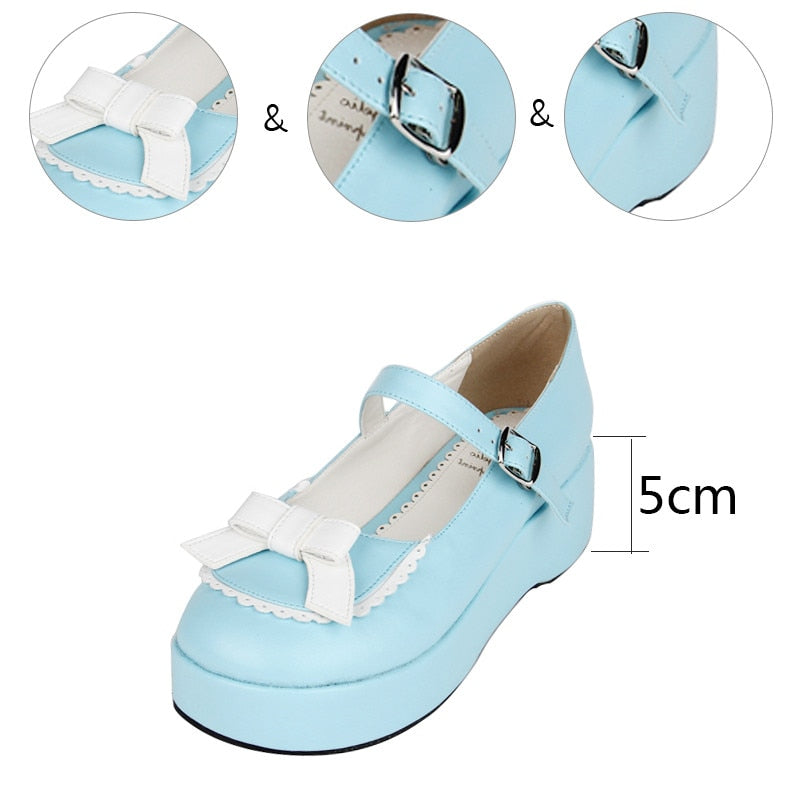 Sissy Shoes - Princess Wedges - Sissy Lux