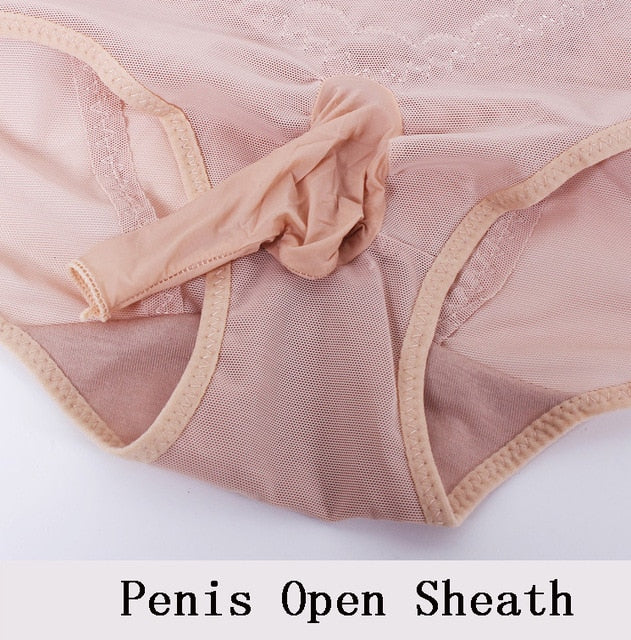 Sissy Belly Body Shaper w/ Penis Pouch - Sissy Lux