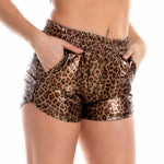 Load image into Gallery viewer, &quot;Sissy Lola&quot; Metallic Shorts - Sissy Lux
