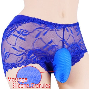 Sissy Panties with Granulated Pouch - Sissy Lux