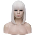 Straight Short Bob Wig with Bangs - Sissy Lux