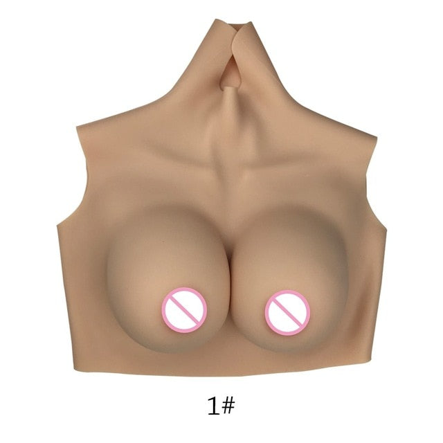 H Cup Silicone Breast Forms - Sissy Lux