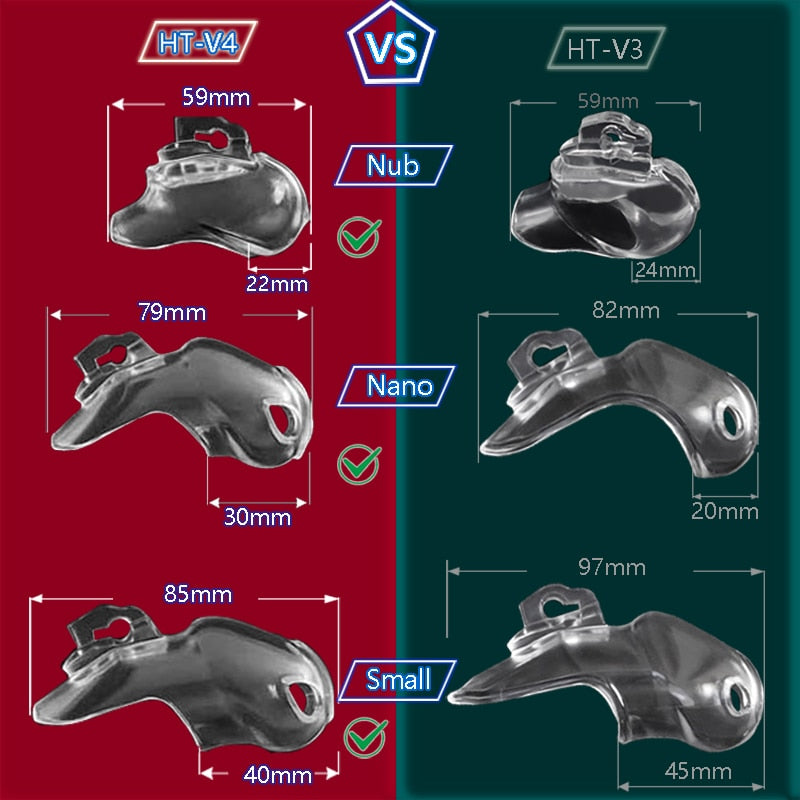 Domesticated Sissy Slave Chastity Cage - Sissy Lux