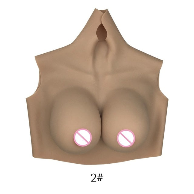 D Cup Soft Silicone Breast Forms - Sissy Lux