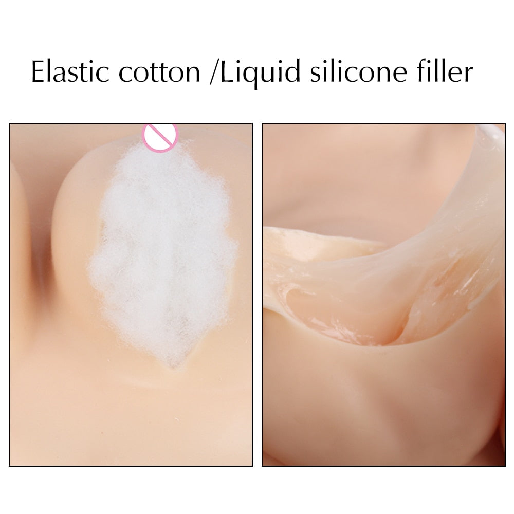 D Cup Silicone Breast Forms - Sissy Lux