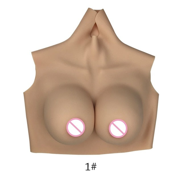 D Cup Silicone Breast Forms - Sissy Lux