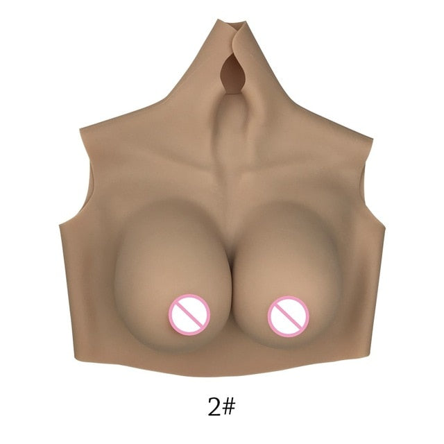 D Cup Silicone Breast Forms - Sissy Lux
