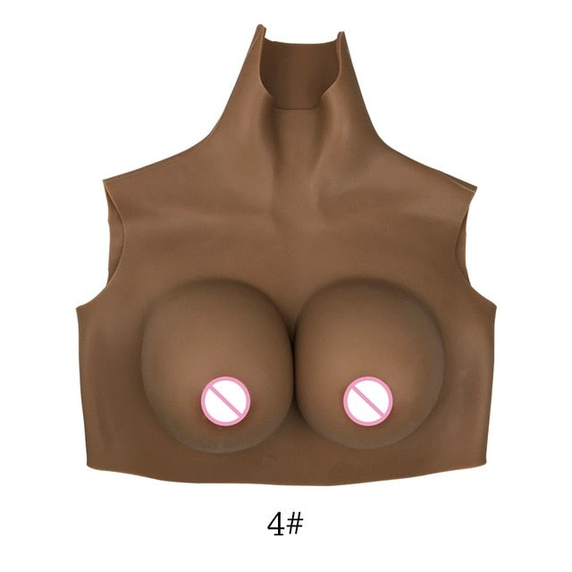 D Cup Silicone Breast Forms - Sissy Lux