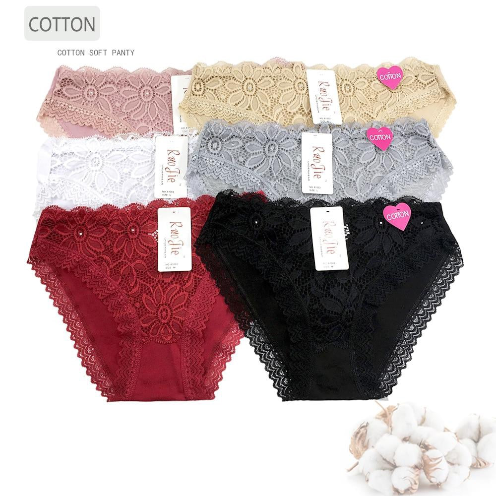 5pcs Lace Sissy Panties - Sissy Lux