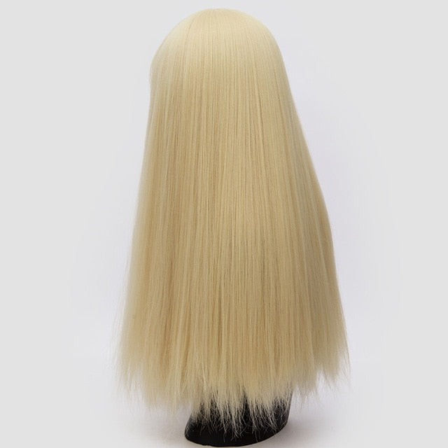 Long Straight Wig with Bangs - Sissy Lux