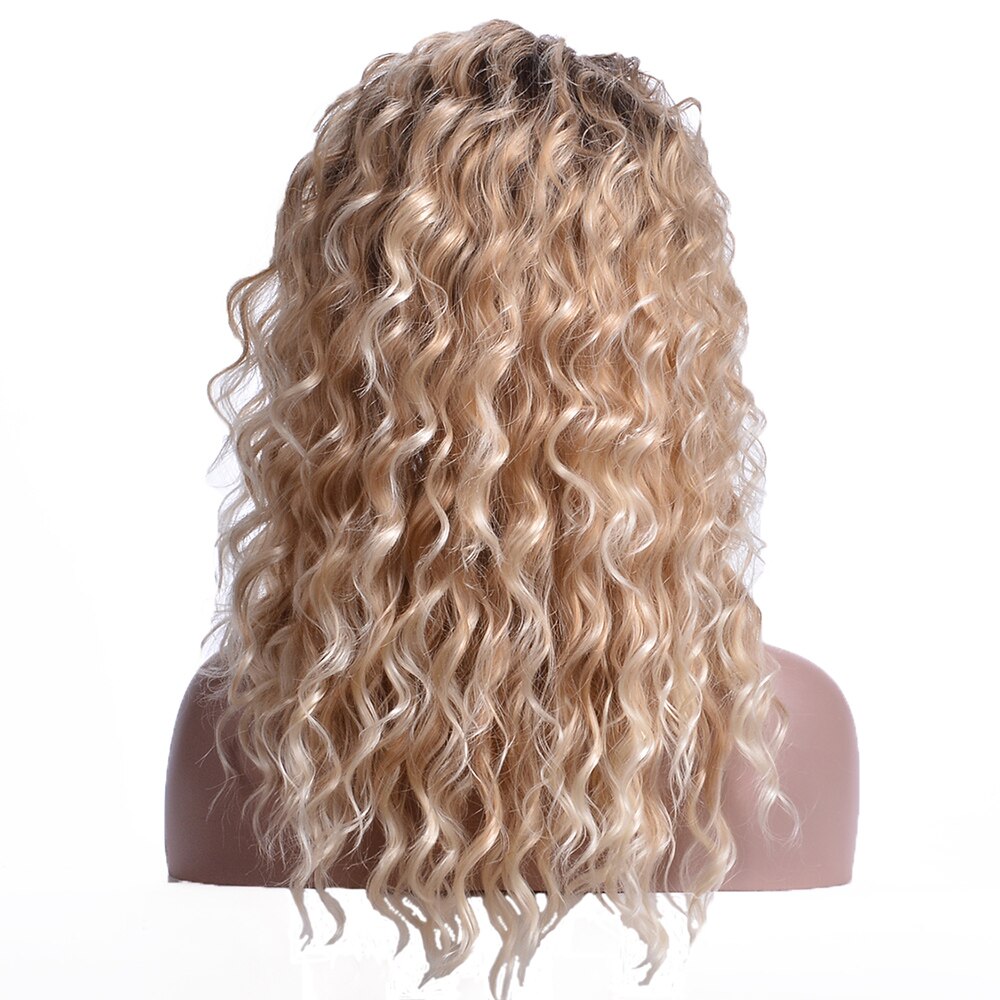 Curly Ombre Blonde Wig - Sissy Lux