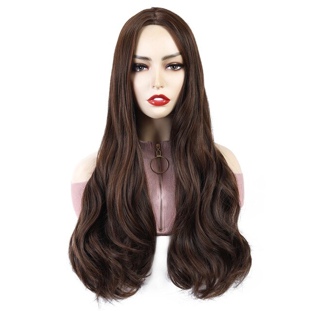 Two Tone Long Wavy Wig - Sissy Lux